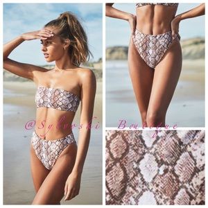 🔥Kendall & Kylie Babe High Waisted Bikini Bottom